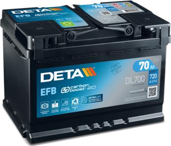 DETA DL700 - Стартов акумулатор vvparts.bg