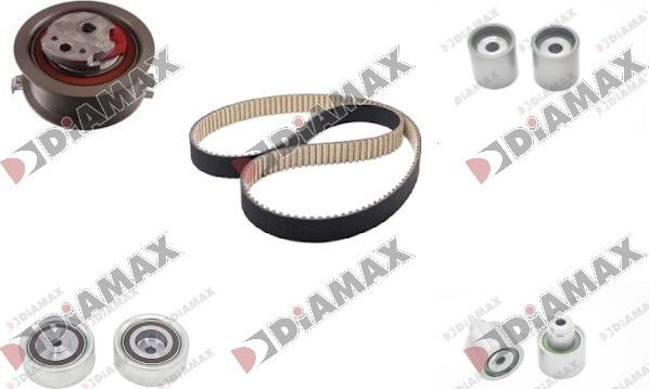 Diamax A6006 - Комплект ангренажен ремък vvparts.bg
