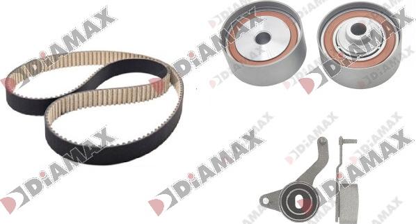 Diamax A6008 - Комплект ангренажен ремък vvparts.bg