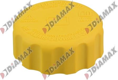 Diamax AD07006 - Капачка, резервоар за охладителна течност vvparts.bg