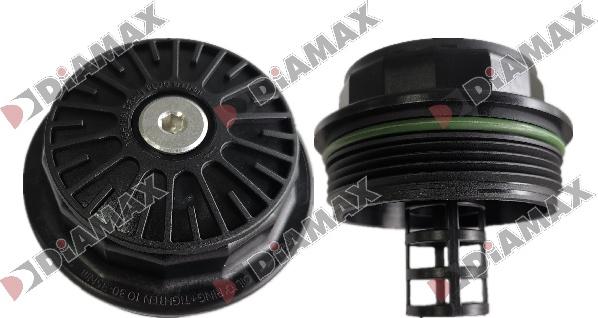 Diamax DL06005 - Капак, кутия на масления филтър vvparts.bg