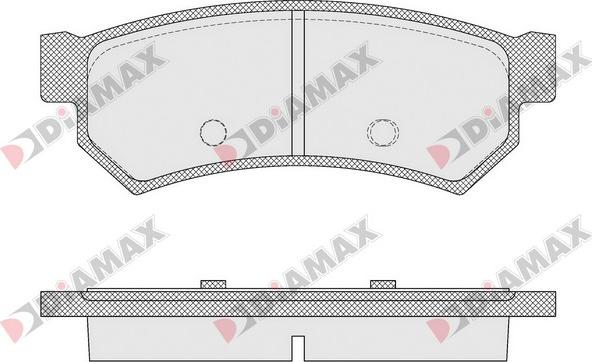 PALIDIUM 1083-3090 - Комплект спирачно феродо, дискови спирачки vvparts.bg