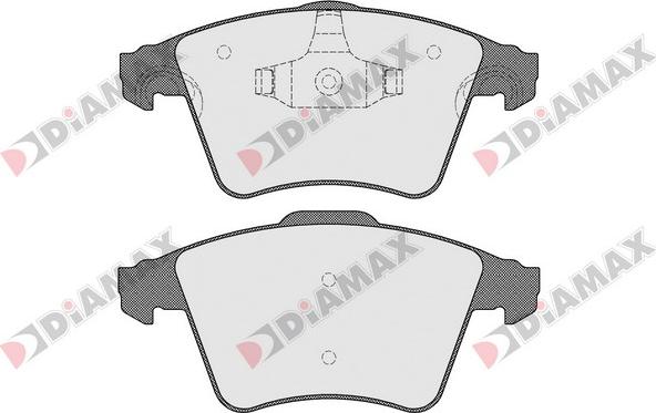 BOSCH 494107 - Комплект спирачно феродо, дискови спирачки vvparts.bg