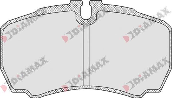 Diamax N09036 - Комплект спирачно феродо, дискови спирачки vvparts.bg