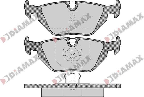 BOSCH 460 964B - Комплект спирачно феродо, дискови спирачки vvparts.bg