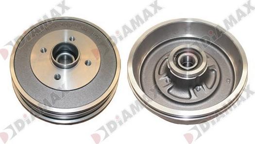 Diamax N02210R - Спирачен барабан vvparts.bg