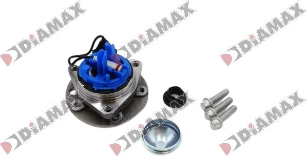 Diamax R3075 - Комплект колесен лагер vvparts.bg