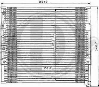 Diederichs 8520501 - Кондензатор, климатизация vvparts.bg