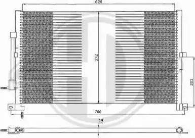 Diederichs 8142700 - Кондензатор, климатизация vvparts.bg