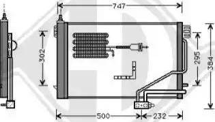 Diederichs 8167101 - Кондензатор, климатизация vvparts.bg