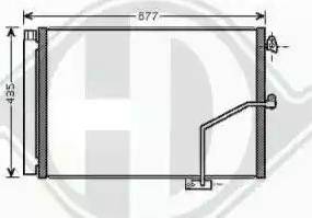 Diederichs 8167200 - Кондензатор, климатизация vvparts.bg