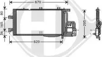 Diederichs 8181311 - Кондензатор, климатизация vvparts.bg