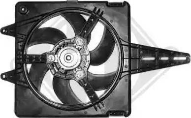 Diederichs 8347502 - Вентилатор, охлаждане на двигателя vvparts.bg