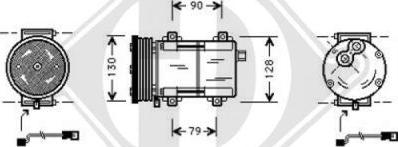 Diederichs 7149000 - Компресор, климатизация vvparts.bg