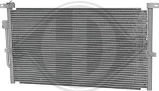 Diederichs DCC1166 - Кондензатор, климатизация vvparts.bg