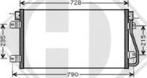 Diederichs DCC1350 - Кондензатор, климатизация vvparts.bg