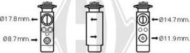 Diederichs DCE1021 - Разширителен клапан, климатизация vvparts.bg