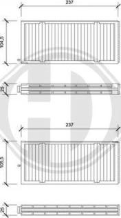 Diederichs DCI0839S - Филтър купе (поленов филтър) vvparts.bg