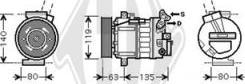 Diederichs DCK1492 - Компресор, климатизация vvparts.bg