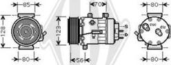 Diederichs DCK1445 - Компресор, климатизация vvparts.bg