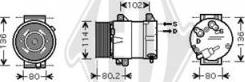 Diederichs DCK1488 - Компресор, климатизация vvparts.bg