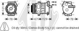 Diederichs DCK1429 - Компресор, климатизация vvparts.bg