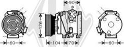 Diederichs DCK1541 - Компресор, климатизация vvparts.bg