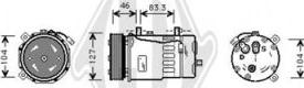 Diederichs DCK1568 - Компресор, климатизация vvparts.bg