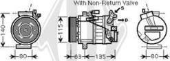 Diederichs DCK1507 - Компресор, климатизация vvparts.bg