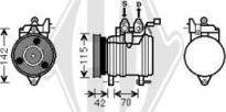 Diederichs DCK1634 - Компресор, климатизация vvparts.bg