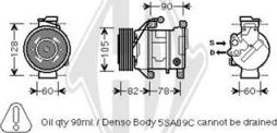 Diederichs DCK1099 - Компресор, климатизация vvparts.bg