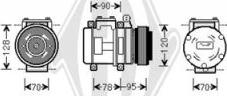 Diederichs DCK1019 - Компресор, климатизация vvparts.bg