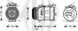 Diederichs DCK1082 - Компресор, климатизация vvparts.bg