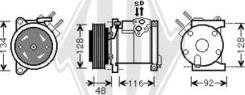 Diederichs DCK1145 - Компресор, климатизация vvparts.bg