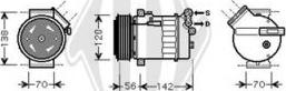 Diederichs DCK1391 - Компресор, климатизация vvparts.bg