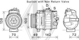 Diederichs DCK1369 - Компресор, климатизация vvparts.bg