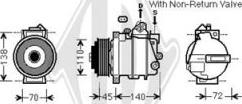 Diederichs DCK1364 - Компресор, климатизация vvparts.bg