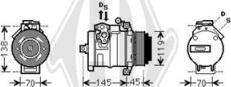 Diederichs DCK1363 - Компресор, климатизация vvparts.bg