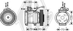 Diederichs DCK1297 - Компресор, климатизация vvparts.bg