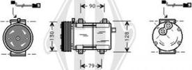 Diederichs DCK1244 - Компресор, климатизация vvparts.bg