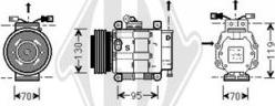 Diederichs DCK1208 - Компресор, климатизация vvparts.bg