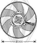 Diederichs DCL1194 - Вентилатор, охлаждане на двигателя vvparts.bg