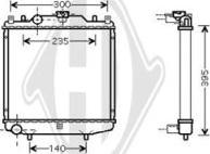 Diederichs DCM3593 - Радиатор, охлаждане на двигателя vvparts.bg