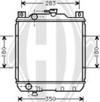 Diederichs DCM3061 - Радиатор, охлаждане на двигателя vvparts.bg