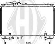 Diederichs DCM3198 - Радиатор, охлаждане на двигателя vvparts.bg