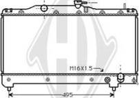 Diederichs DCM3165 - Радиатор, охлаждане на двигателя vvparts.bg