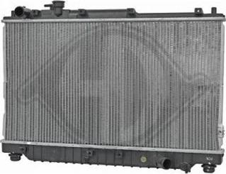 Diederichs DCM3771 - Радиатор, охлаждане на двигателя vvparts.bg