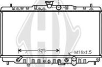 Diederichs DCM2145 - Радиатор, охлаждане на двигателя vvparts.bg