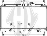 Diederichs DCM2127 - Радиатор, охлаждане на двигателя vvparts.bg