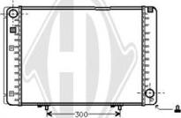 Diederichs DCM2354 - Радиатор, охлаждане на двигателя vvparts.bg